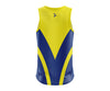 KPI Custom Blue & Yellow Singlet with Club logo